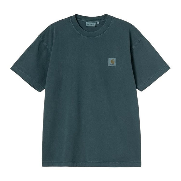 Carhartt Wip S/S Vista T-Shirt - Deep Lagoon Garment Dyed - Streetart.fr